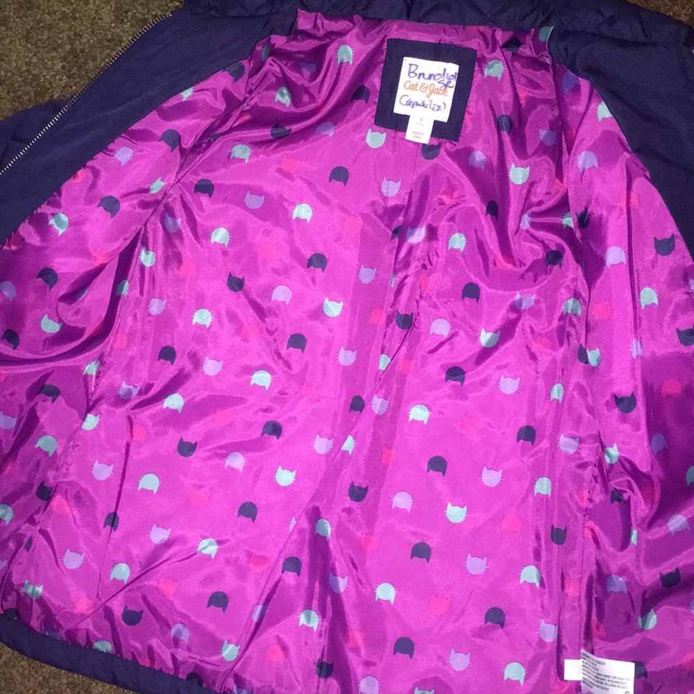 Girls Blue Jacket - Picture 3 of 5